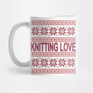 Knitting Pattern - Fair Isle Knitting Mug